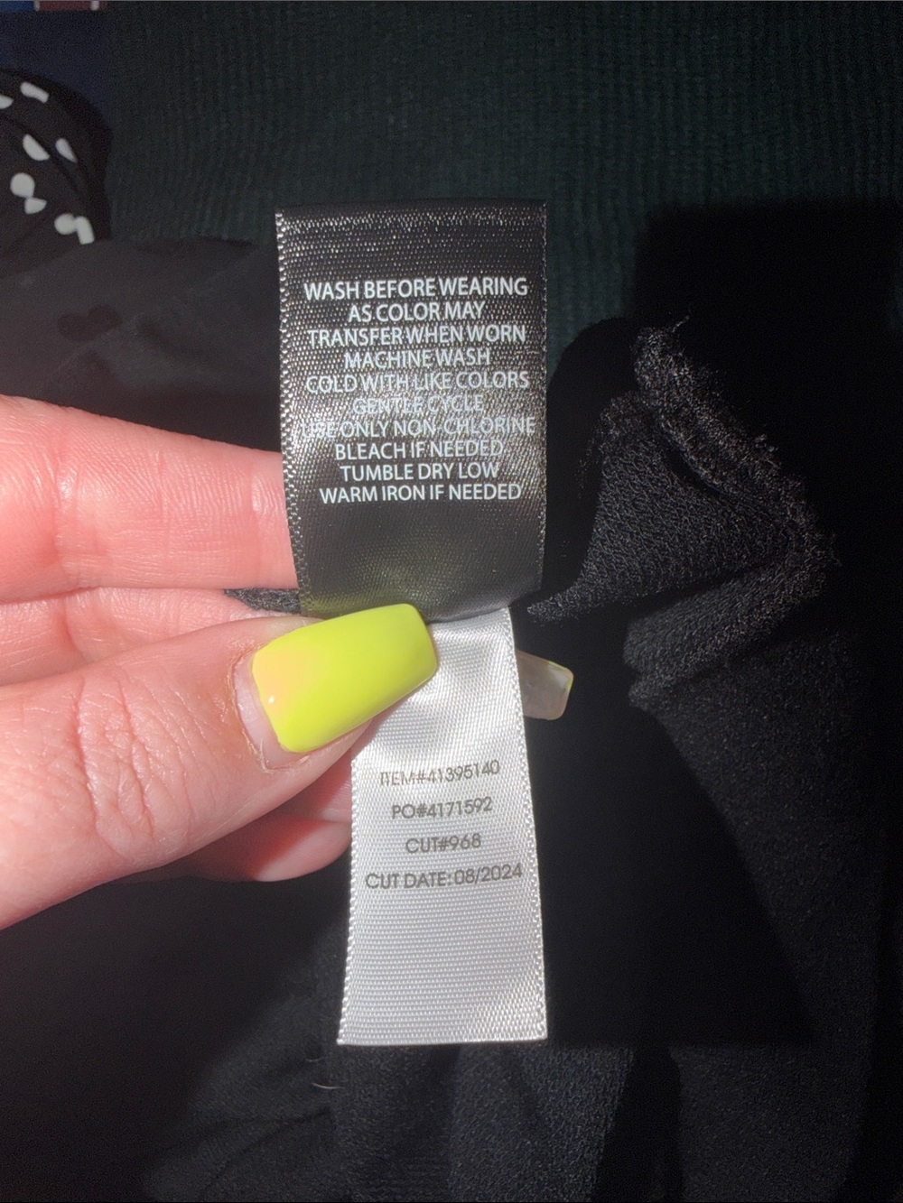 torrid Black Sheer Puff-Sleeve Scoop Neck Sweater Top with Heart Detail - Picture 5 of 5